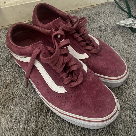 Burgundy vans. - Picture 3 of 3
